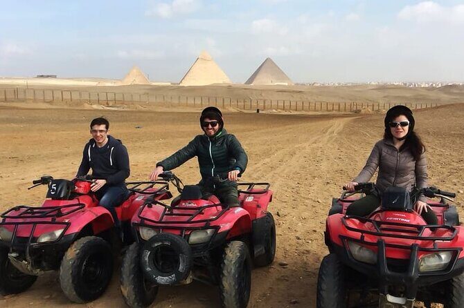 Cairo Private Quad Bike Desert Tour with Pyramids and Sunset - The Itinerary: What to Expect