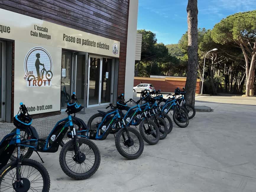 Cala Montgó, L'Escala: Guided tour on an all-terrain electric scooter - An In-Depth Look at the Tour Experience
