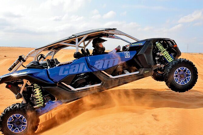 CAN AM 04 Seater Self Drive with Camel Riding and Sand Skiing - The Pickup and Logistics