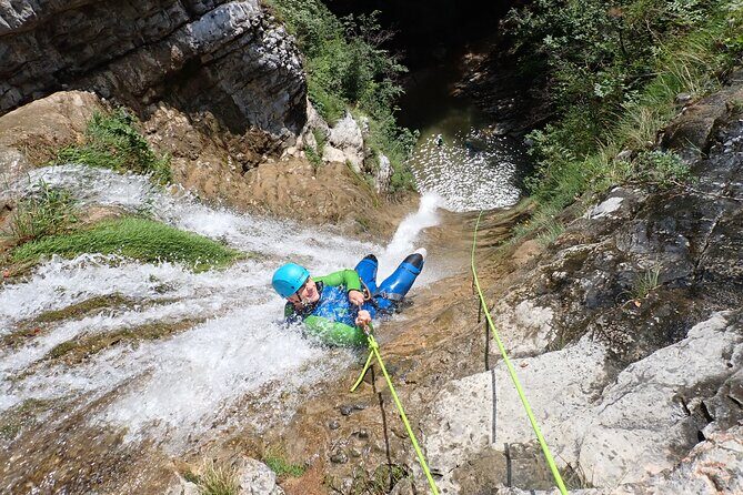 Canyoning "Vione" - advanced Canyoningtour also for sportive beginner - Starting Point and Logistics