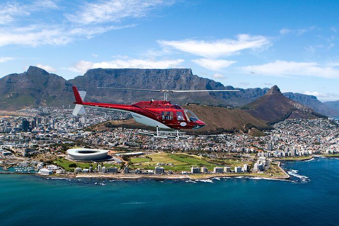 Cape Town City Center Tour with Champagne - An In-Depth Look at the Cape Town Helicopter Tour