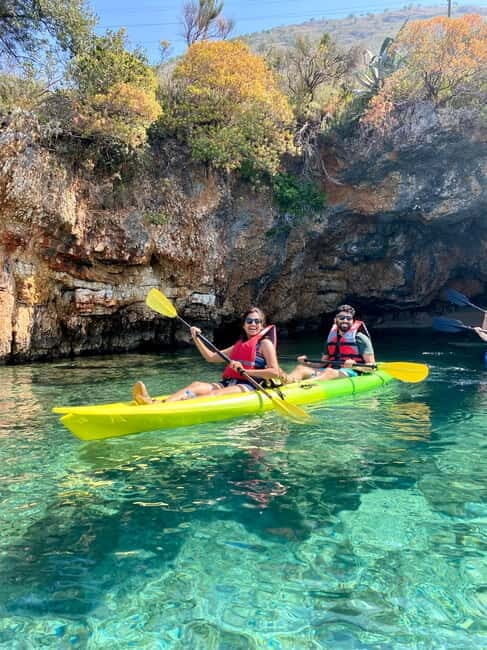 Caves of Porto Palermo: Kayak/SUP Tour with Castle Sea View - The Scenic Itinerary and Highlights