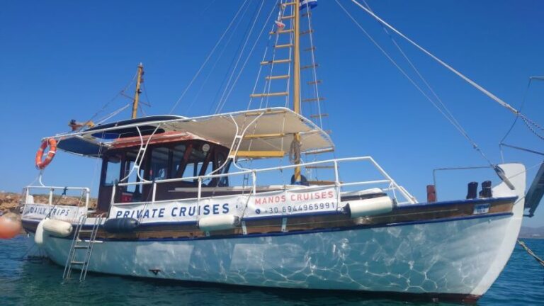 Chania: Boat Cruise to Agioi Theodoroi and Lazaretta Island - What to Expect on This Boat Cruise