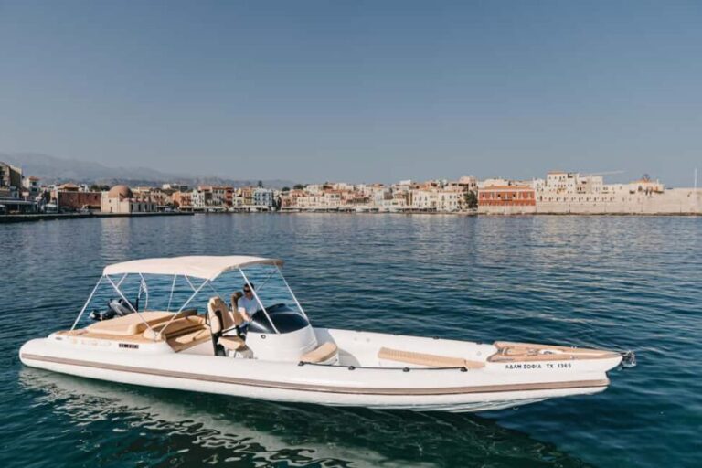 Chania: Private Half-Day Island-Hopping Boat Tour - The Charms of Lazaretta Island: Beach and Chapel