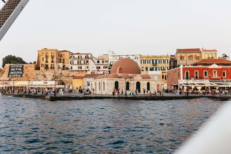 Chania: Sunset Boat Cruise with Guide - How the Itinerary Unfolds