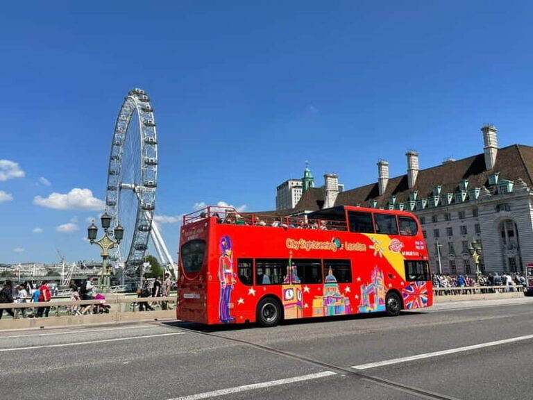 City Sightseeing London Hop-On Hop-Off Bus & Bookable Extras - What Makes the Tour Stand Out?