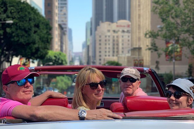 Classic Convertible Car Tour of Los Angeles - FAQs