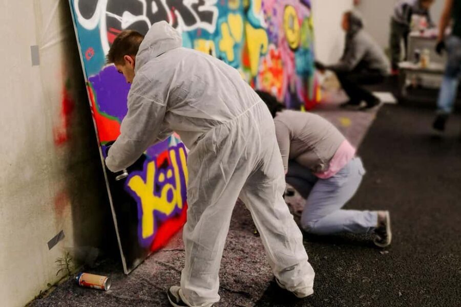 Cologne: Graffiti course for beginners - The Studio and Facilities