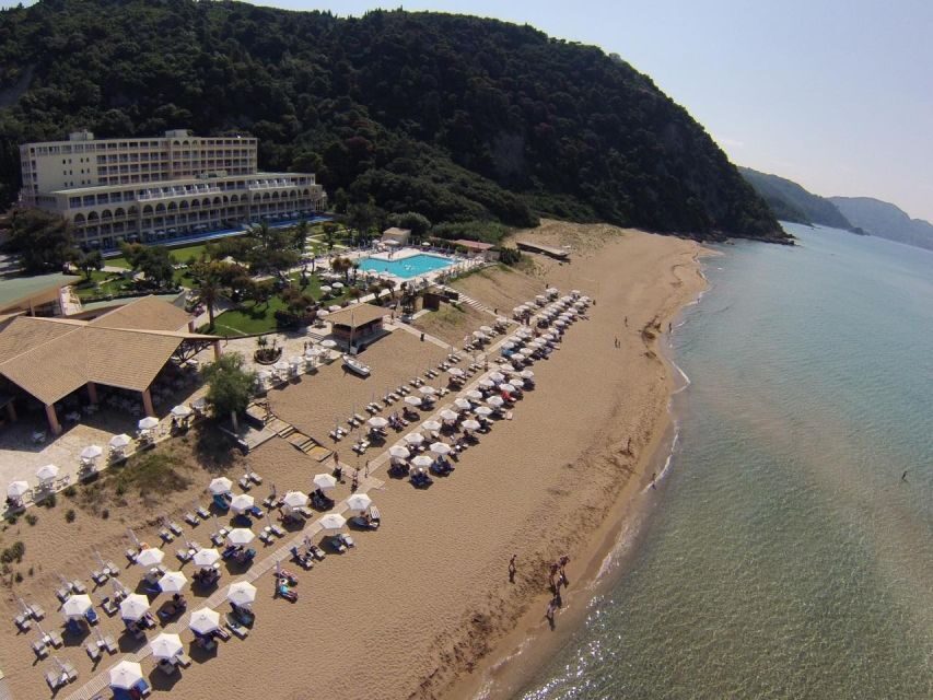 Corfu: Glyfada Beach Half-Day Trip with Hotel Transfers - First Impressions of the Glyfada Beach Experience