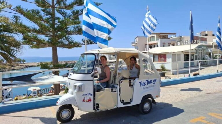 Crete: Private Tuk Tuk Tour of 7 Villages with Tastings - The Experience of a Private Guided Tour