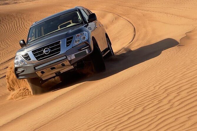 Cultural Desert Safari with dune bashing and BBQ dinner - Transportation and Group Size