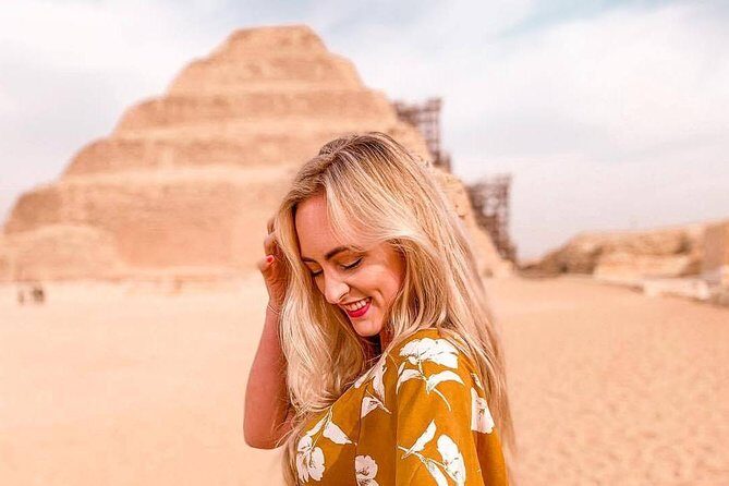 Day Tour To Giza Pyramids Memphis City Dahshur And Saqqara Pyramids - Transportation & Timing