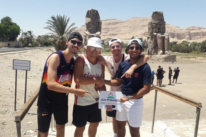 Day Tour to the West Bank in Luxor in Egypt - Colossi of Memnon: The Enigmatic Guardians