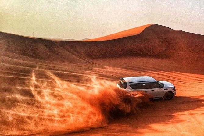 Desert 4x4 Safari, Complimentary ATV ride, Camel Ride, BBQ Dinner & Live Shows - Thrills & Activities in the Desert Camp