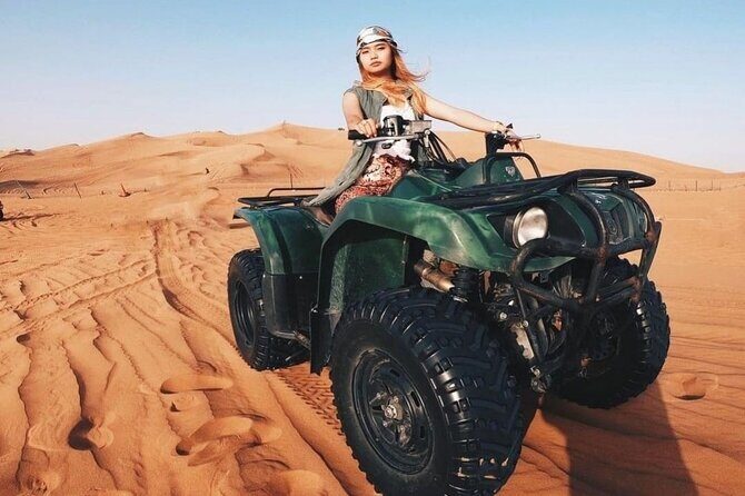 Desert Safari Dubai 25 minutes Quad Bike Free Camel Ride BBQ Dinner - Who Should Consider This Tour?