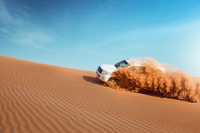 Desert Safari Dubai with Dune Bashing, Sandboarding, Camel Ride, 5 Shows, Dinner - The Itinerary in Detail