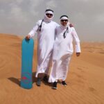 Desert Safari - Morning at Red Dunes, Sandboarding, Desert Photos - Atmosphere and Group Dynamics
