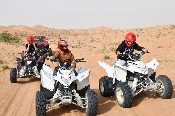 Desert Safari W/BBQ Dinner, Quad Bike, Camel Ride, & Sandboarding - What’s Included and What You Can Expect