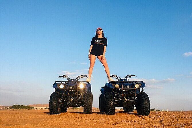 Desert Safari With BBQ Dinner, Quad Ride And And Sand-boarding - Who Will Love This Tour?