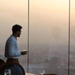Dinner between clouds by full rotating restaurant - Transportation and Booking