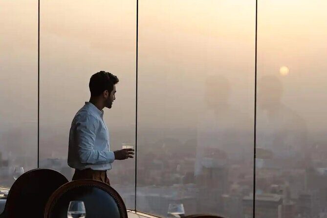 Dinner between clouds by full rotating restaurant - Transportation and Booking