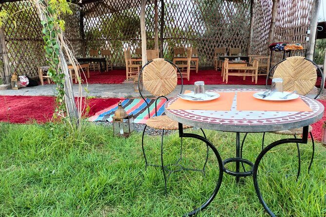 Dinner in Agafay Desert ,Sunset Camel Ride, Fire Show - In-Depth Itinerary Breakdown