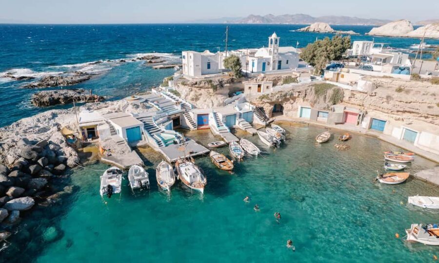 Discover Milos Highlights Villages and Hidden Gems by Van - The Itinerary Breakdown