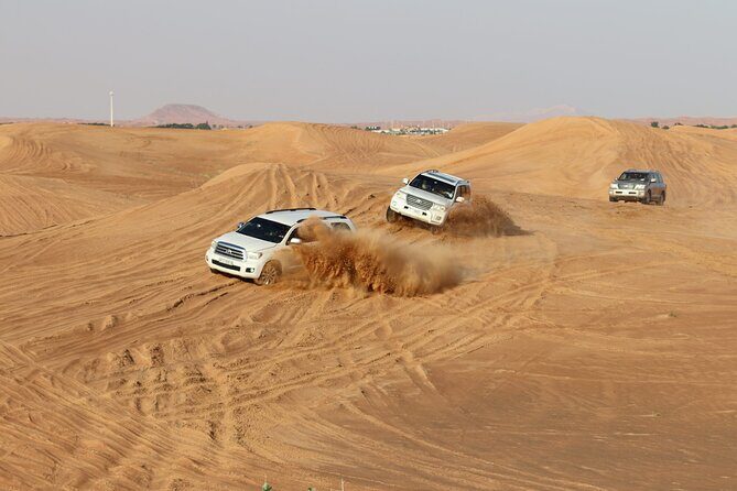 Doha Sharing Desert Safari with Dune Bashing and Sand Boarding - Detailed Itinerary Breakdown