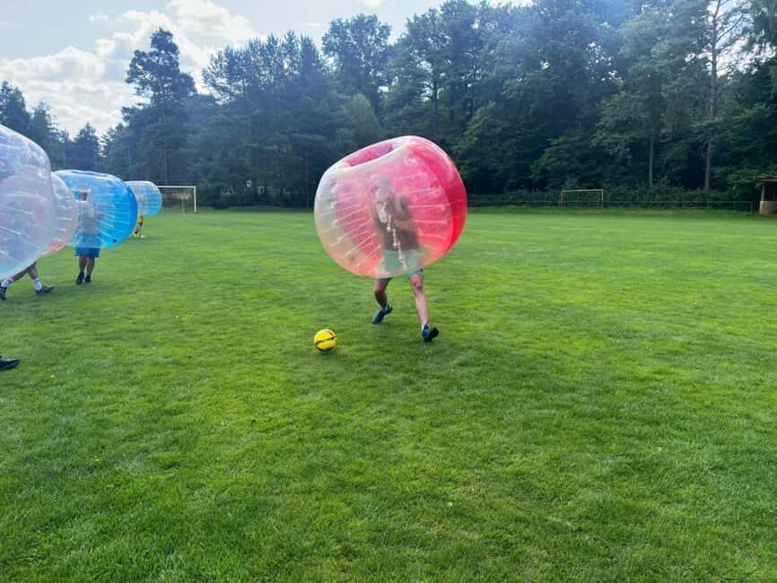 Doksy: Bubbles Football Staré Splavy - What’s Included in Your Booking