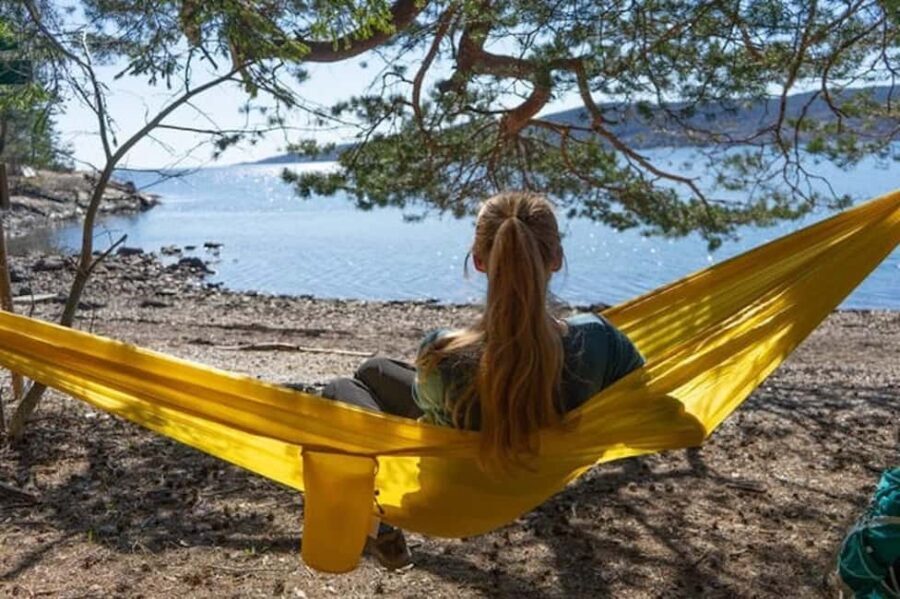 Drøbak: Coastal Walk with Coffee, Buns, and Hammocks - The Iconic Kjeppestadbukta and Hammock Relaxation