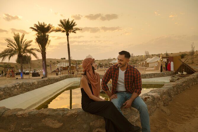 Dubai Desert Camp Dinner with BBQ, Dinner, Camel Ride & Shows - The itinerary breakdown