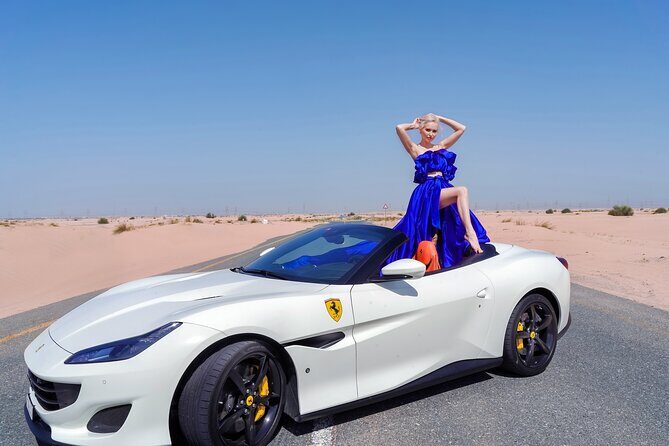 Dubai Desert Flying Dress Photoshoot - How the Photoshoot Works
