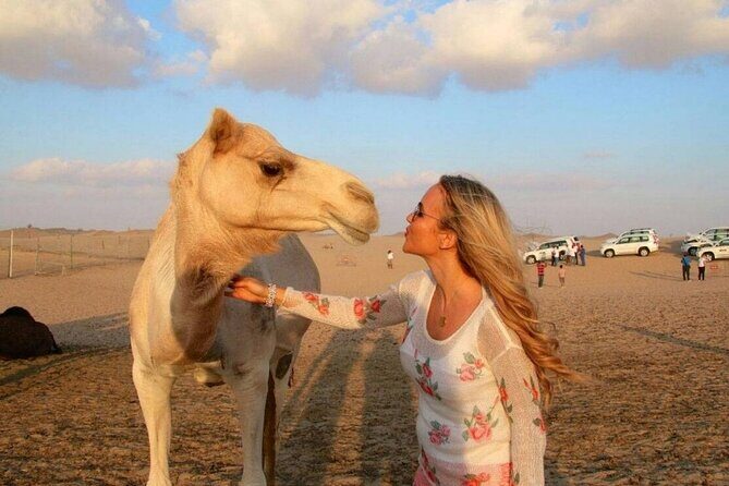 Dubai Desert Safari with Camel Riding, Sand Boarding,BBQ Dinner and 3 Live Shows - Optional Upgrades and Extras