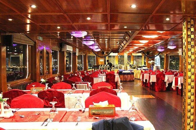Dubai Dhow Dinner Cruise Marina with pickup drop option - Boarding the Dhow