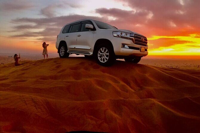 Dubai Dune Bashing with Camel Ride, Sandboarding & BBQ Dinner - FAQs