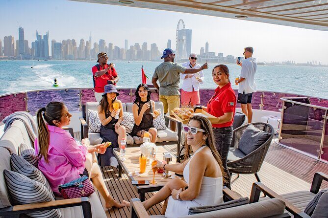 Dubai Harbour Super Yacht Experience with gourmet & Drinks - The Itinerary: From Landmarks to Leisure