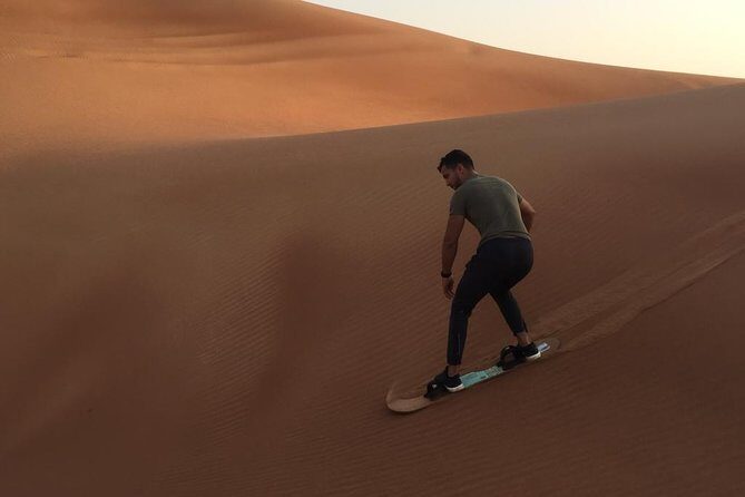 Dubai Morning Desert Safari with Sandboarding & Camel Ride - The Value for Money