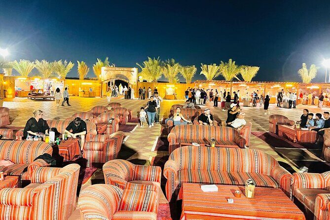Dubai Premium Desert Safari  Live Buffet Dinner & Luxury Camp - The Guides and Service