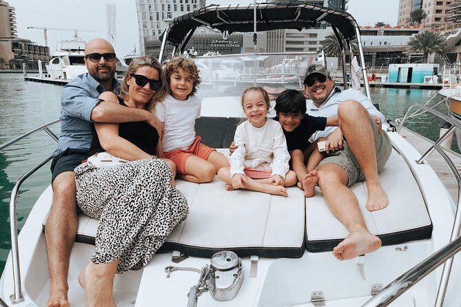 Dubai Yacht Sea escape Cruise, Swim, Tan & Sightsee! - The Sum Up