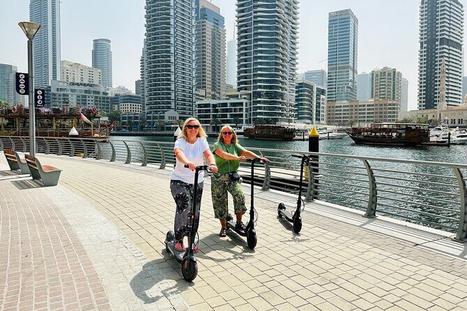 E-Scooter Guided Tour of Marina, JBR, Bluewaters Top Attractions - A Breakdown of the Itinerary: What You’ll See and Experience