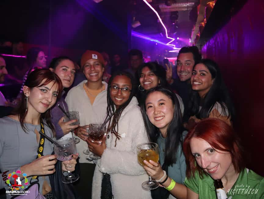 Erasmus,Internationals Madrid All-Uni Welcome Party Pubcrawl - The Itinerary Breakdown