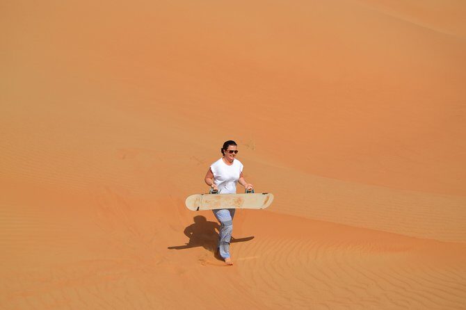 Exclusive Sunrise Desert Safari with Camel Ride Sand Boarding Dune Bashing - What’s Included and What’s Not?