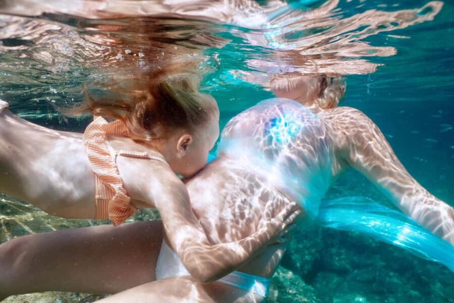 Exclusive underwater photo shoot in the sea near Palmain a turquoise blue bay - What to Expect: The Itinerary