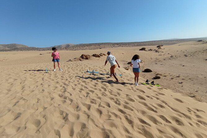 Experience the sandboarding and painted village half day - Aghroud Painted Village