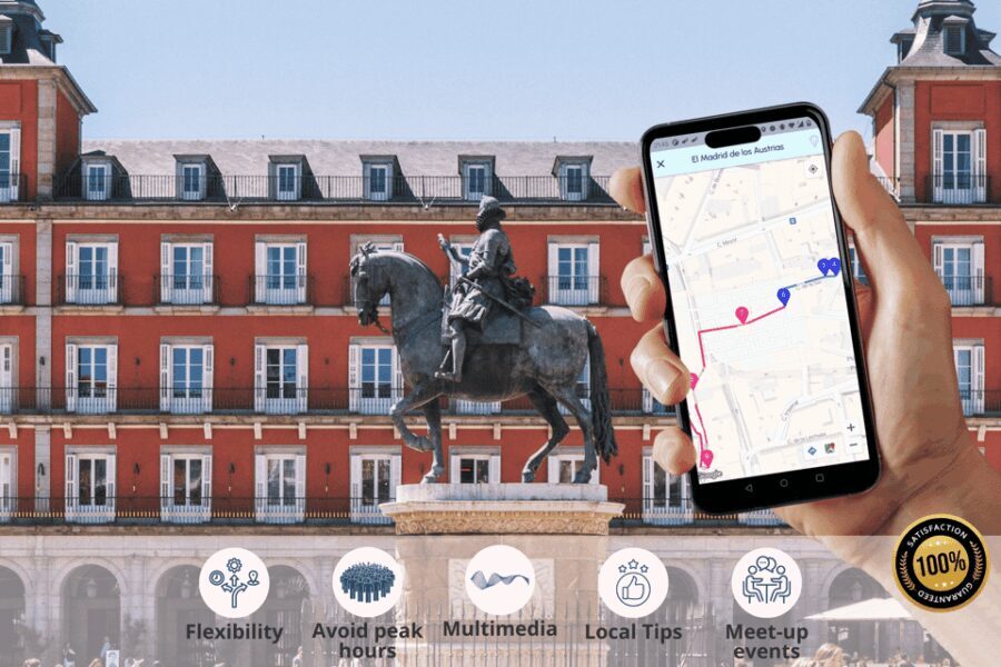 Explore Madrid's Habsburg Quarter: Interactive GPS Tour - A Detailed Look at the Experience