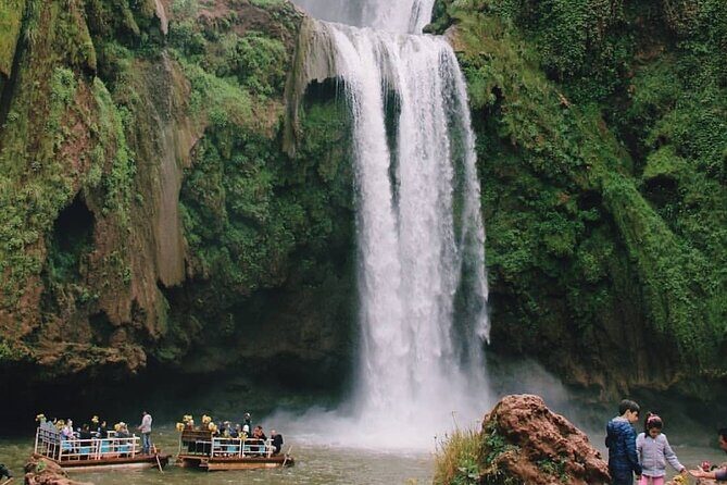 Explore Ouzoud waterfalls Marrakech Guided Hike & Boat Experience - Key Points