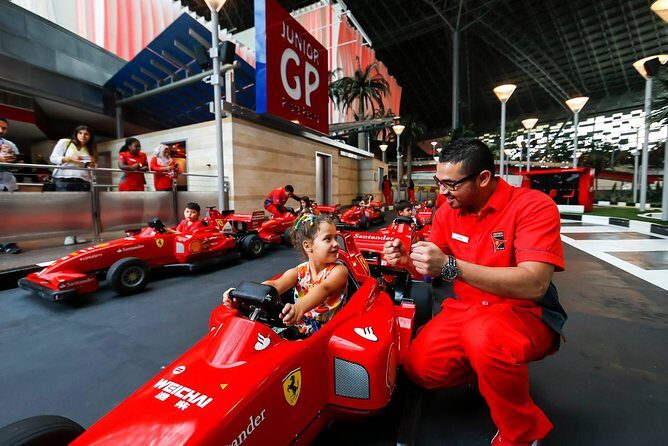 Ferrari World Entry Tickets from Dubai with Transfers from hotel - Transport & Timing