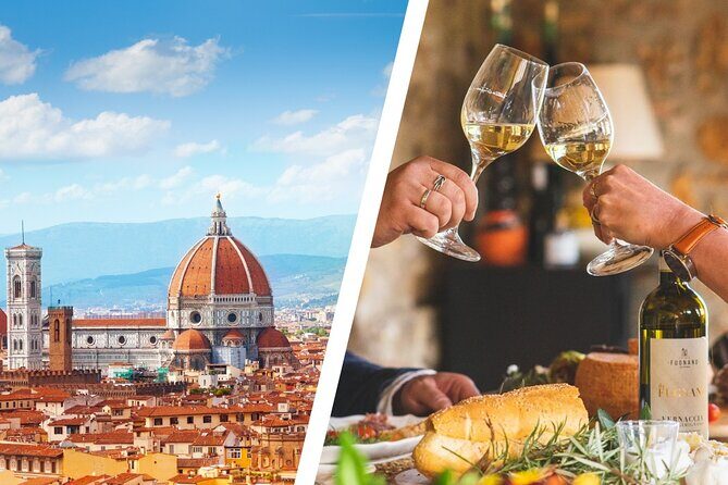 Florence & Tuscany Day Tour from Rome with Wine Tasting & Lunch - Venturing into Tuscany: San Gimignano and the Vineyards