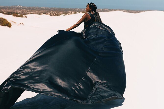 Flying Dress Cape Town - The Dress and Prop Selection
