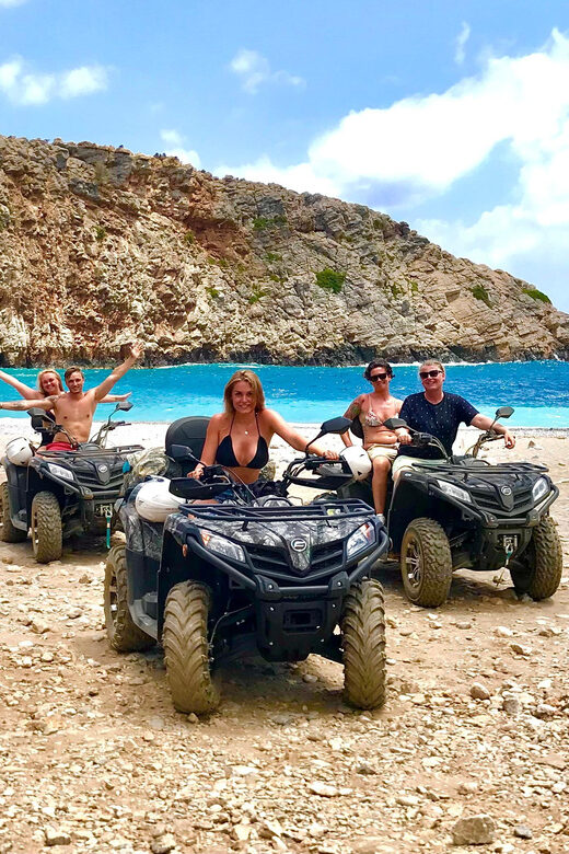 From Chania/Platanias: Quad safari with Hotel transfer - What Reviewers Say: Authentic Experiences